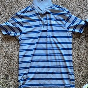 Men’s medium under armour golf polo
